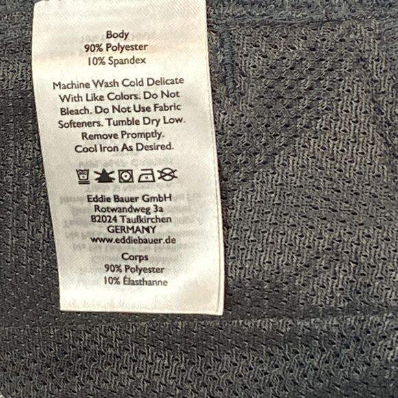 Eddie Bauer Pants Womens Sz 2 Gray Ankle Slit Zipper Pockets Flat Front Outdoor - Picture 6 of 16